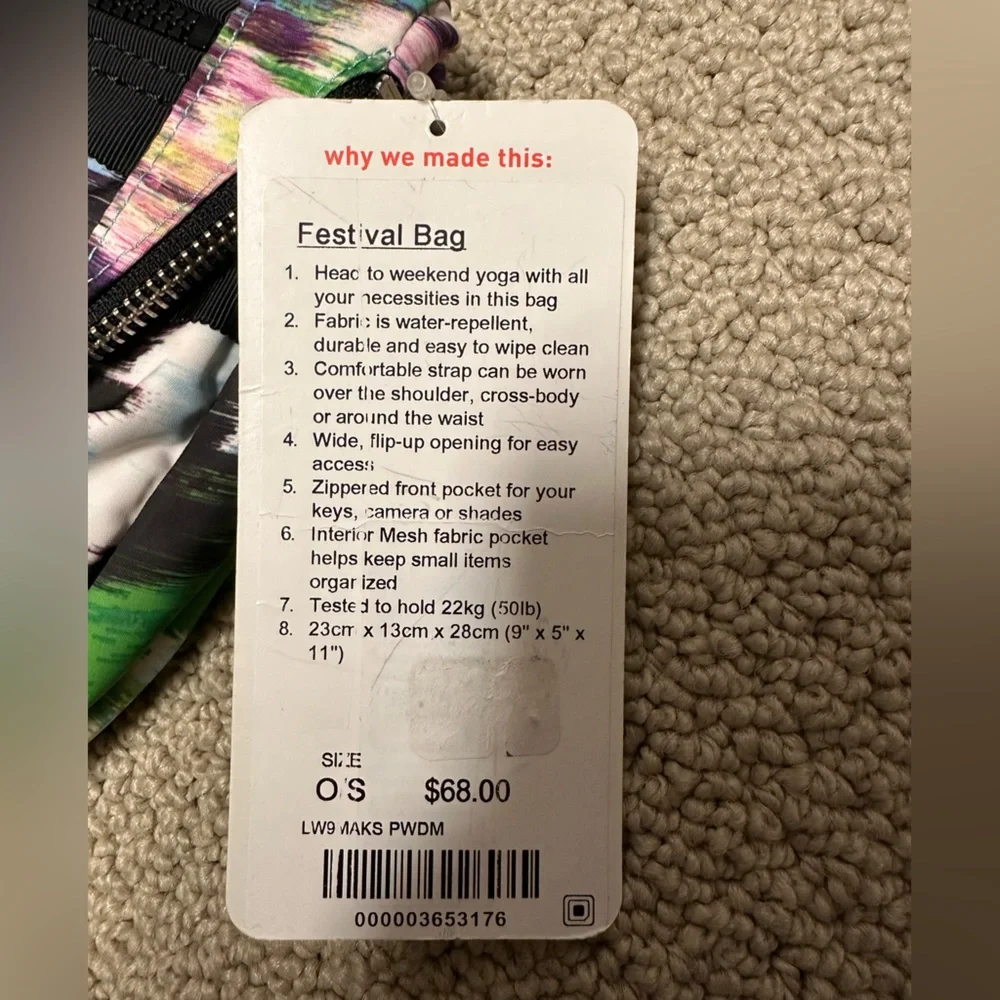 Lululemon Festival Bag (NWT) - Picture 12 of 12